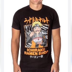 Naruto Ichiraku Anime T-shirt Ramen Shop